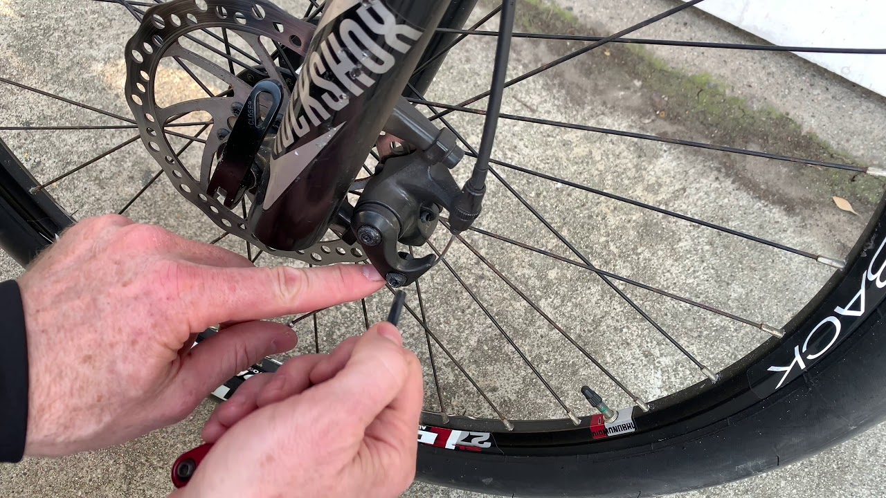 How To Adjust Mechanical Disc Brakes On A Bike