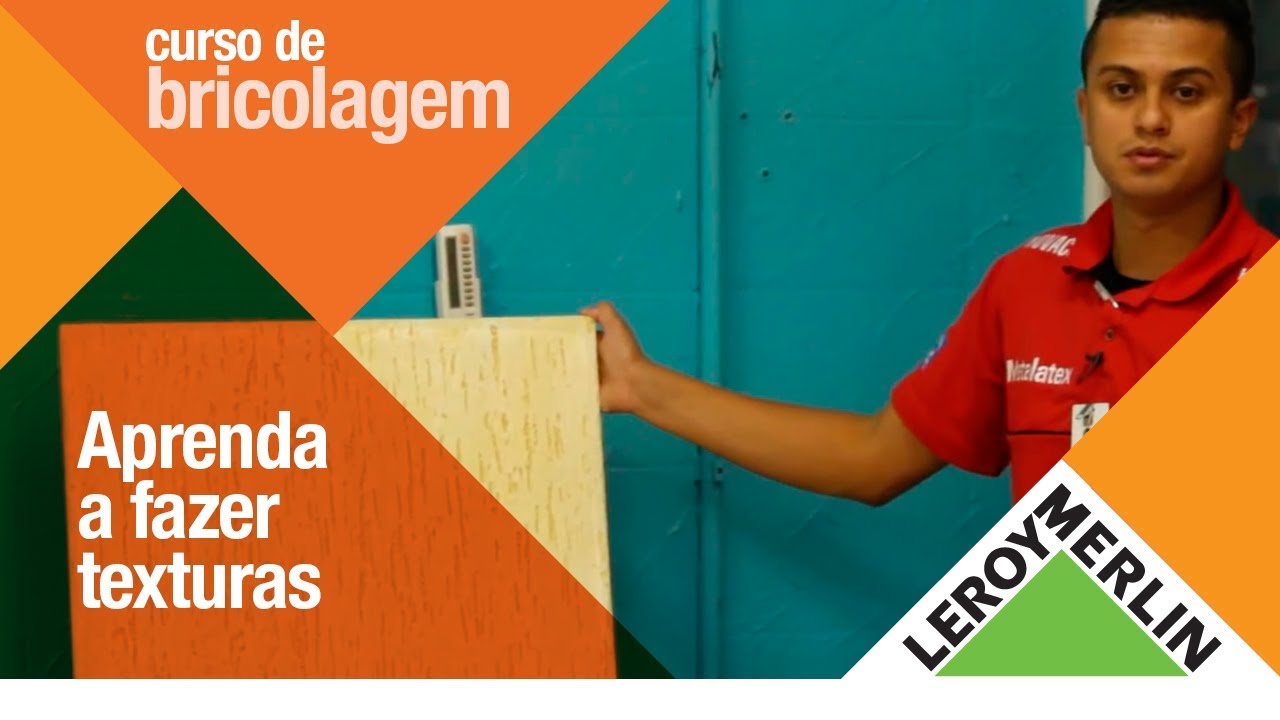 Curso de Bricolagem: aprenda a fazer texturas