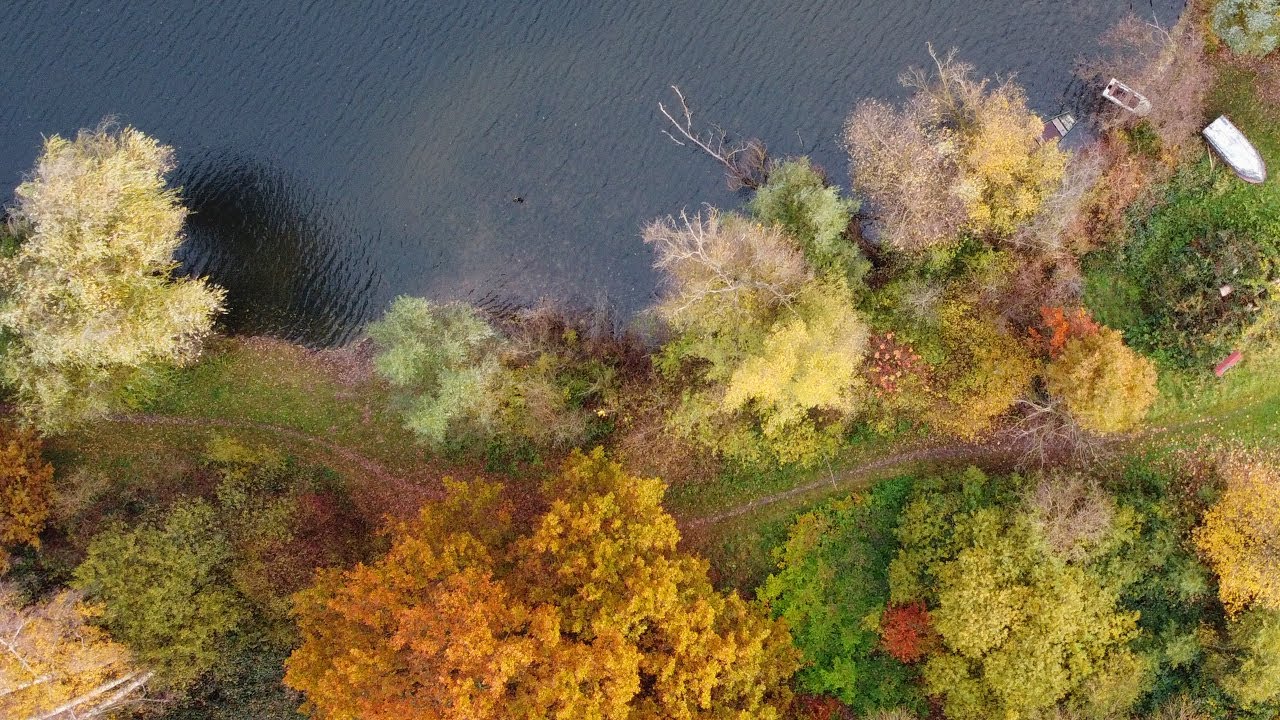 Bird's eye view Indian summer - Été indien vue par un oiseau - Vogelperspektive Altweibersommer