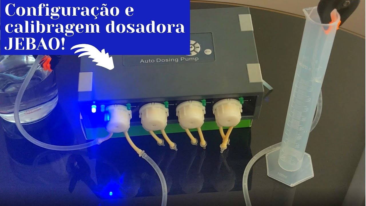 CONFIGURANDO DOSADORA DA JEBAO