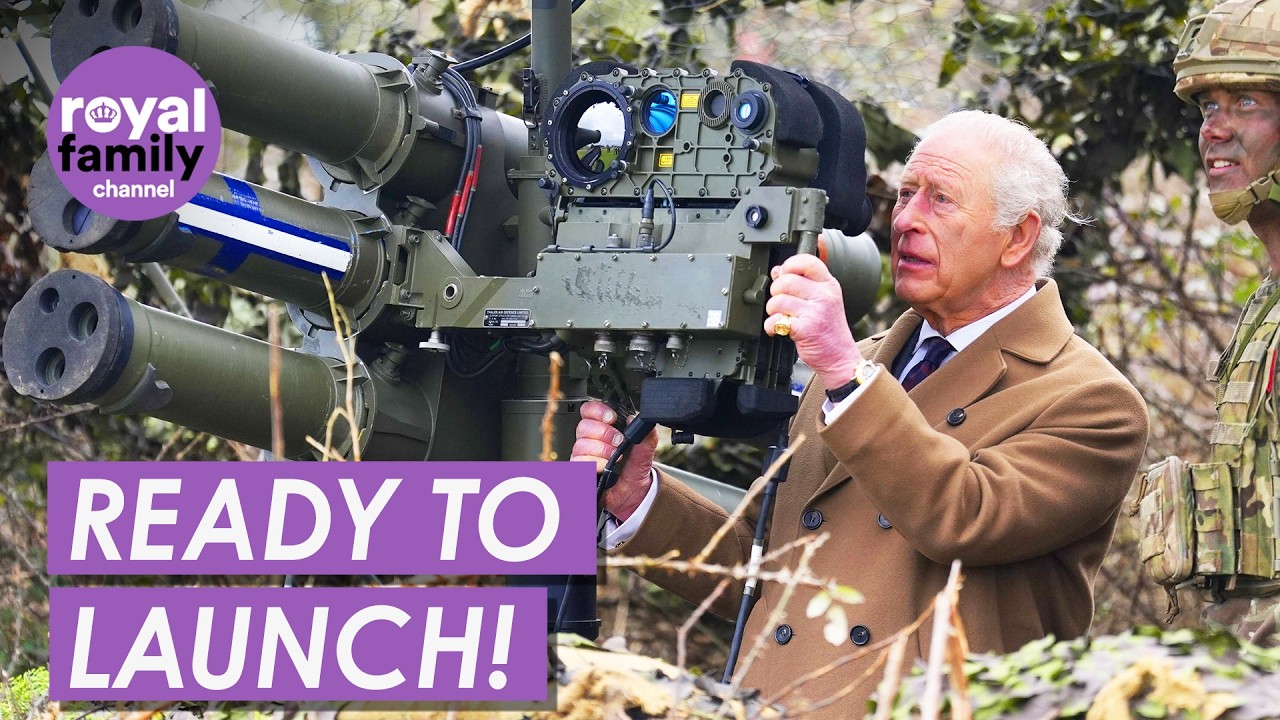Ready for Launch: King Charles Inspects Army Firepower