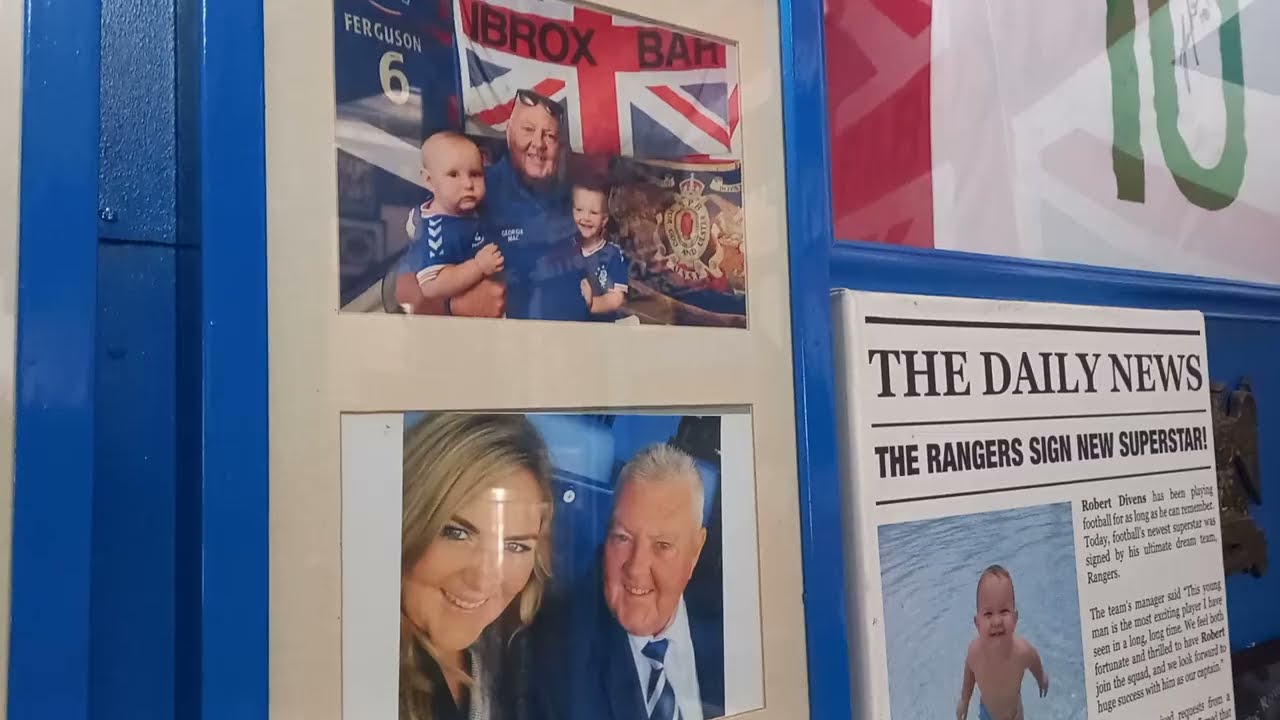 TENERIFE  -  RANGERS NO 1 BAR TO VISIT FOR MATCHES (IBROX BAR)