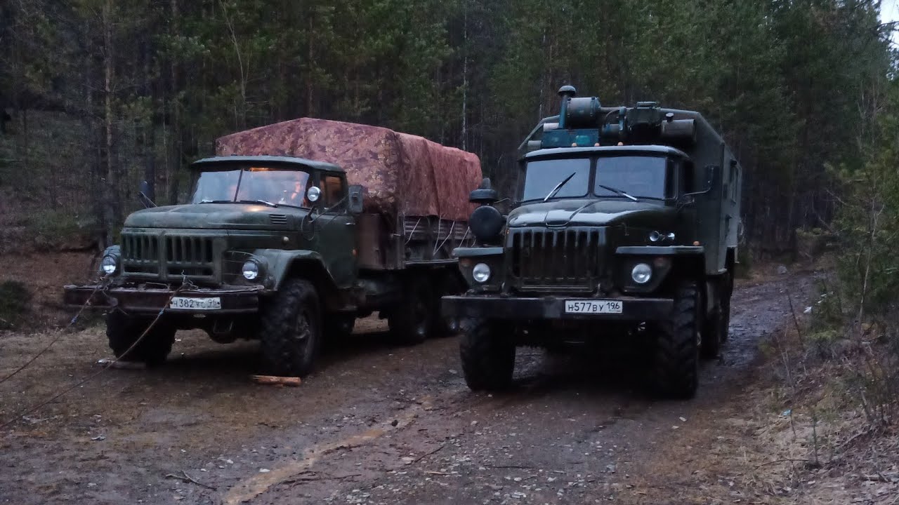 Урал или ЗИЛ 131? Большая весенняя экспедиция.