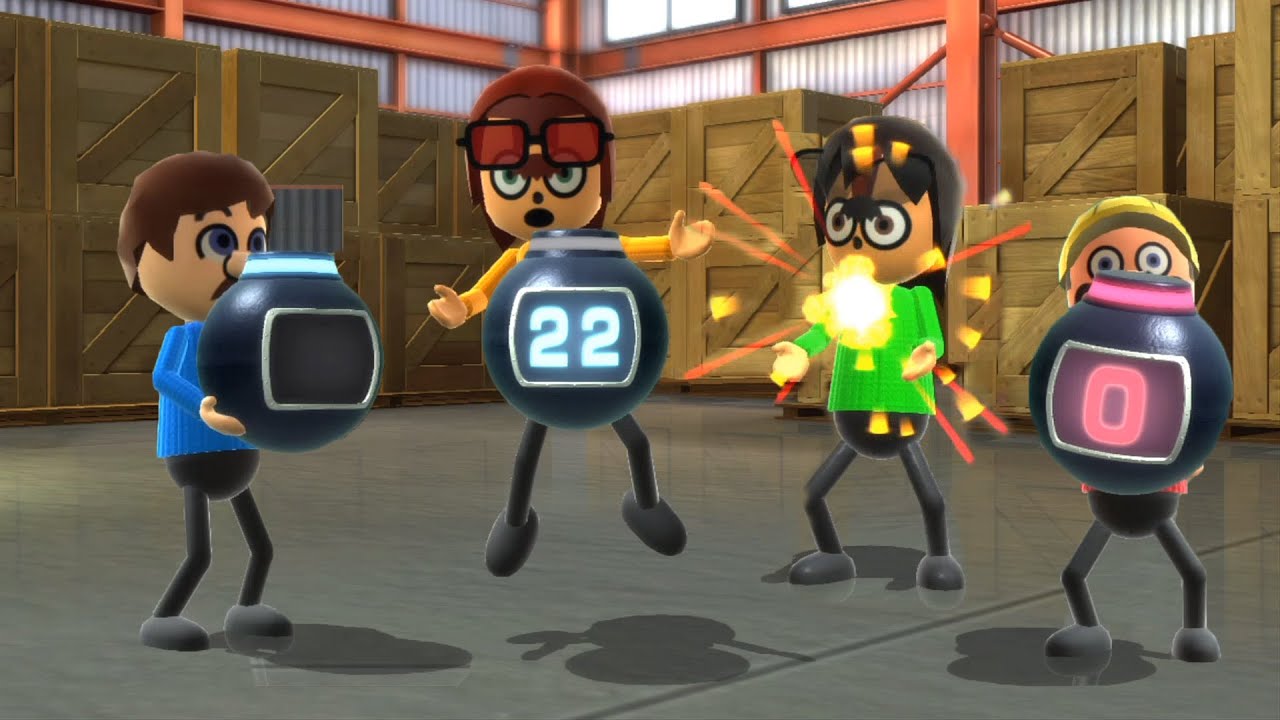 Wii Party U Dojo Domination Mario Gameplay