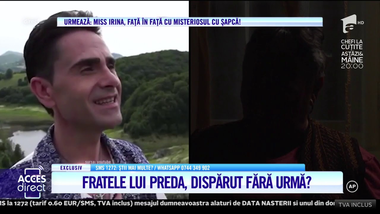 Aurelian Preda avea un frate secret? Este acesta „cheia frăției” dintre nașă și Aurelian?