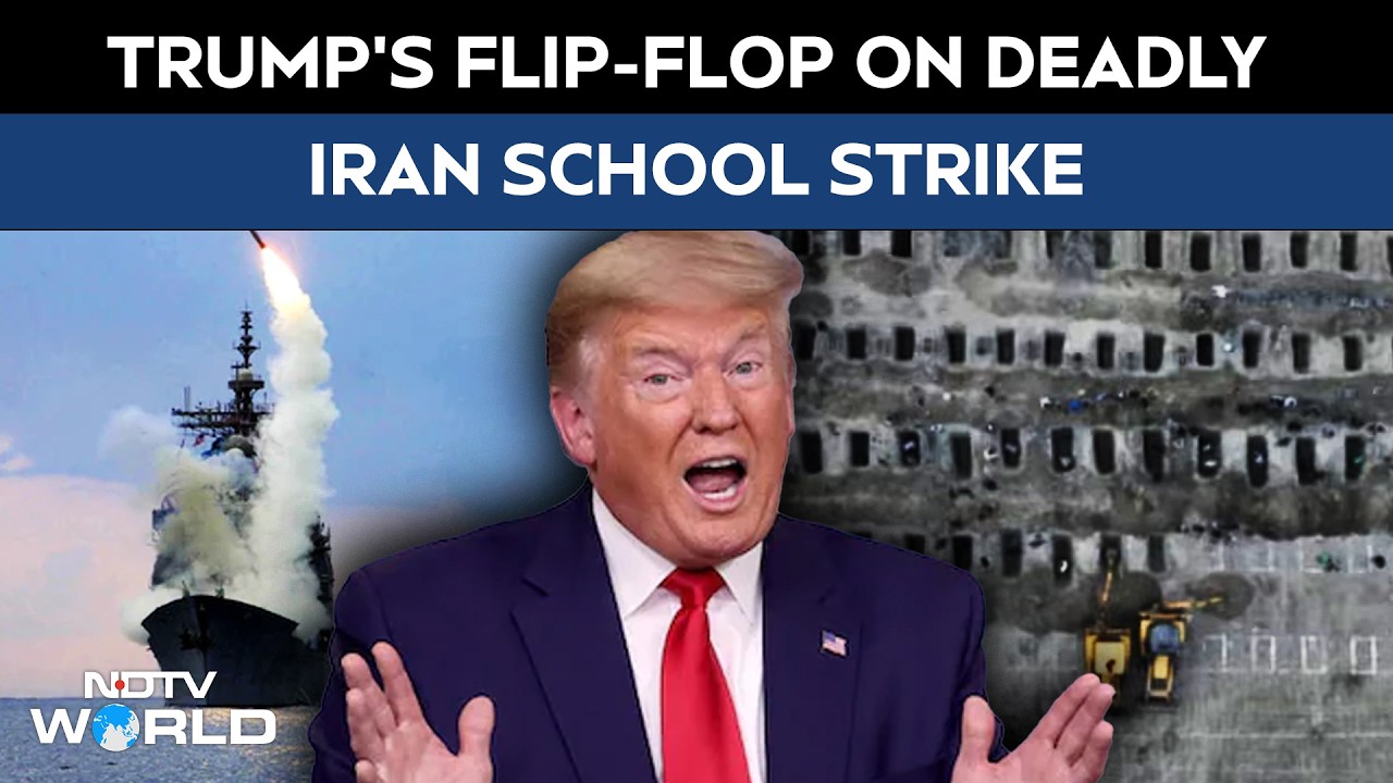 Trump On Iran | Trump Says School Strike Being Probed, Calls Tomahawks &lsquo;Generic&rsquo;