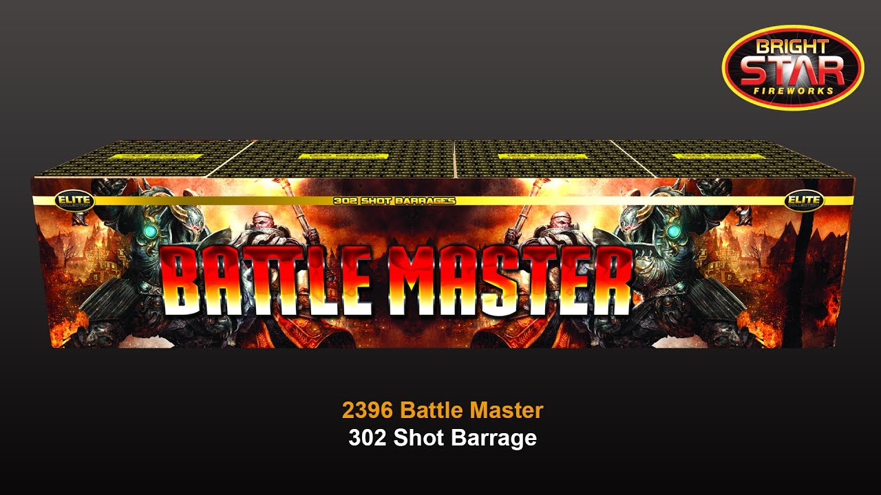 Bright Star Fireworks - 2396 Battle Master Barrage