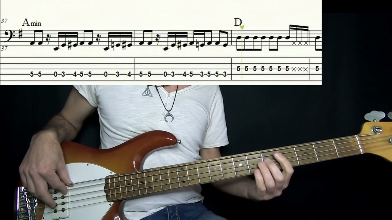 MENTRE TUTTO SCORRE - Negramaro (bass tabs & notazione) #negramaro  #basstabs #mentretuttoscorre
