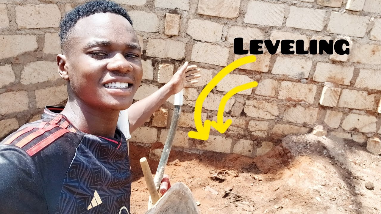 Another Day At Fathela Tv Construction site,Levelling The Back Side Of The House🏠 @Fathelatv 