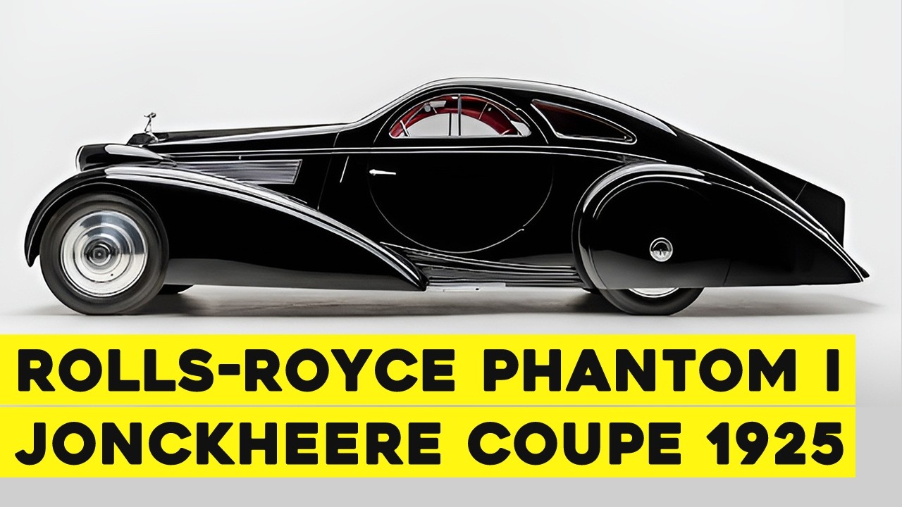 The Rarest Rolls-Royce Ever Built | 1925 Phantom I Round Door Coupe Worth $10M