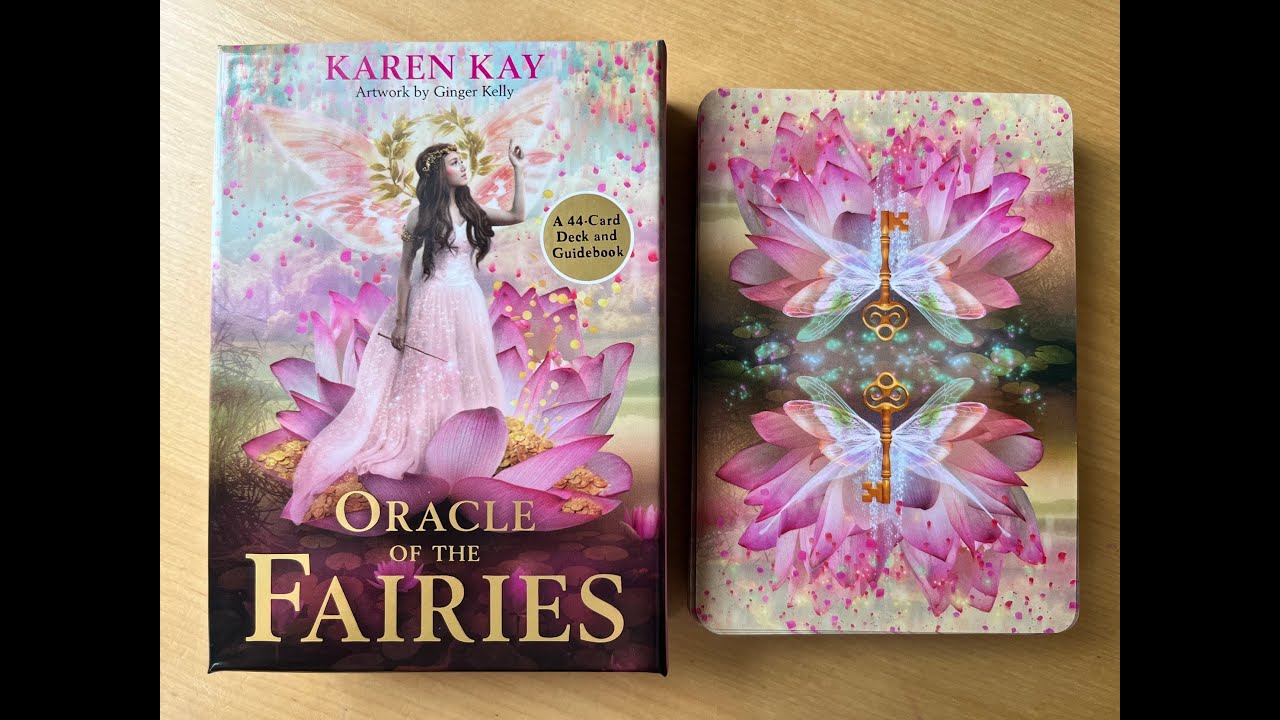 Oracle of the Fairies by Karen Kay. 44 Card Deck with Guide Book. Artwork by Ginger Kelly
