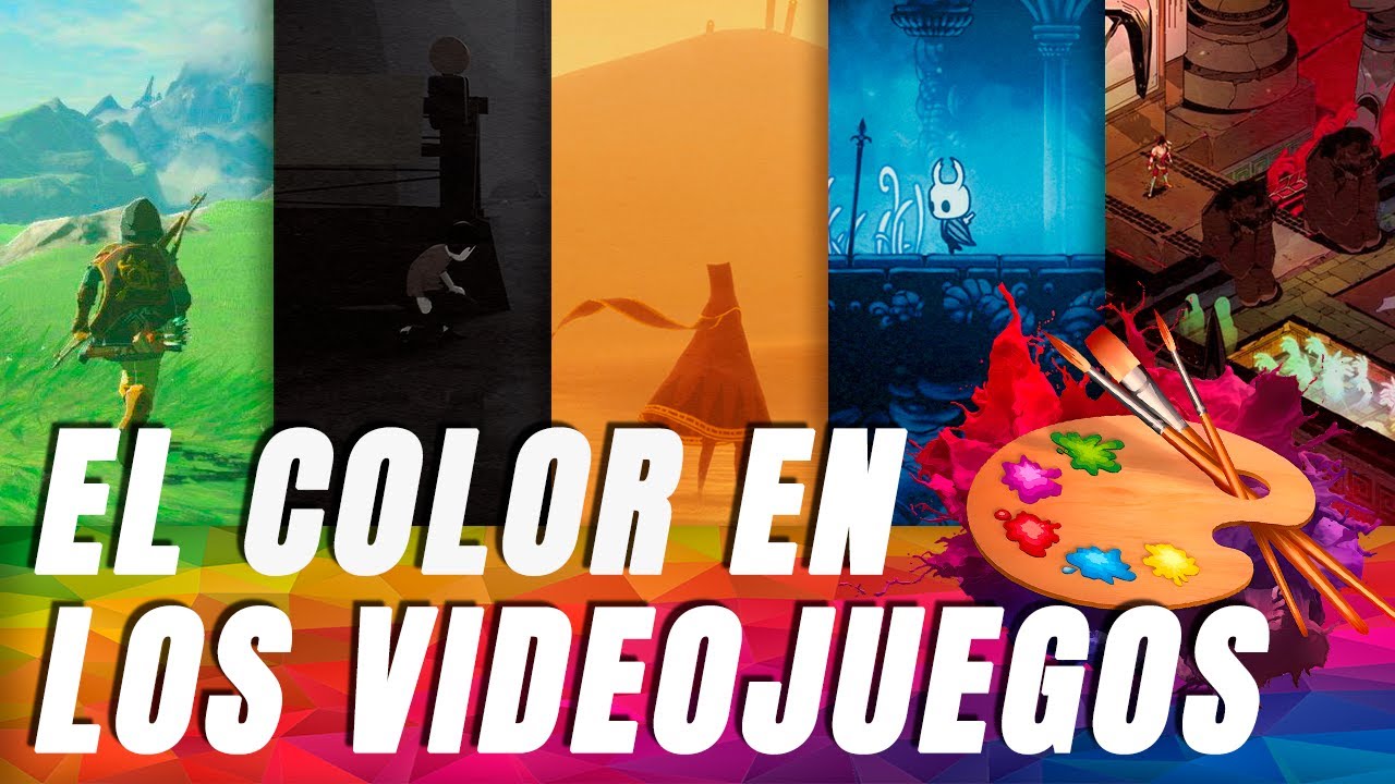 CÓMO NOS INFLUYE EL COLOR A LA HORA DE JUGAR | El COLOR en los VIDEOJUEGOS