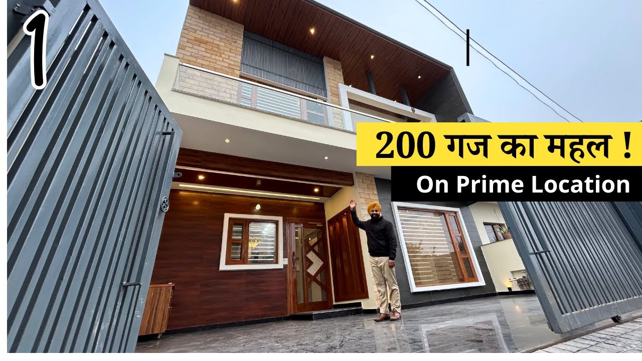 Modern 200 Gaj (8 Marla) 5 Bedroom DUPLEX House | Location - Just Next to Airport Road