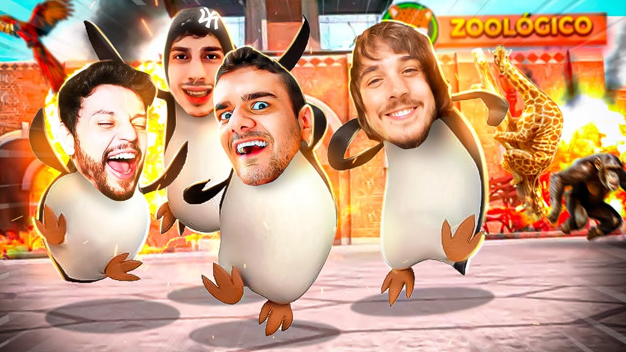 NOSSO ZOOLÓGICO É MAIS ENGRAÇADO QUE MADAGASCAR - Zookeeper Simulator c/ Vx, Coelho e Fujinuma