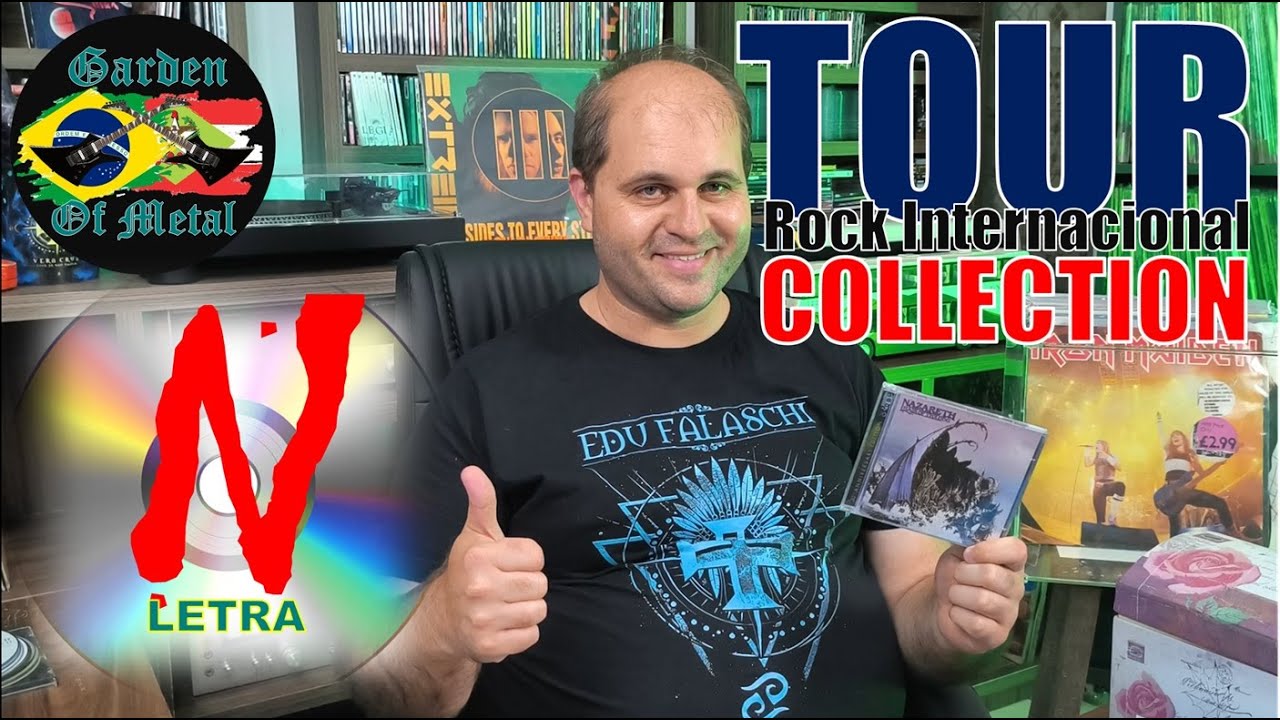 Garden of Metal #080 | Tour Pela Coleção de CDs - Letra N (Rock Internacional) #coleçãodecds