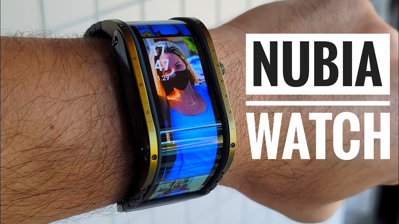 TELA CURVA!!!😱😱😱 O SMARTWATCH DO FUTURO! NUBIA WATCH - PT-BR