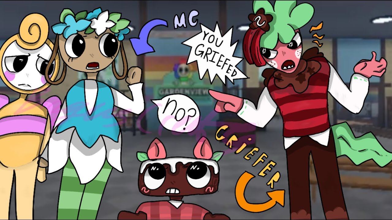 Griefer Sprout causes chaos in a Dandy’s World run