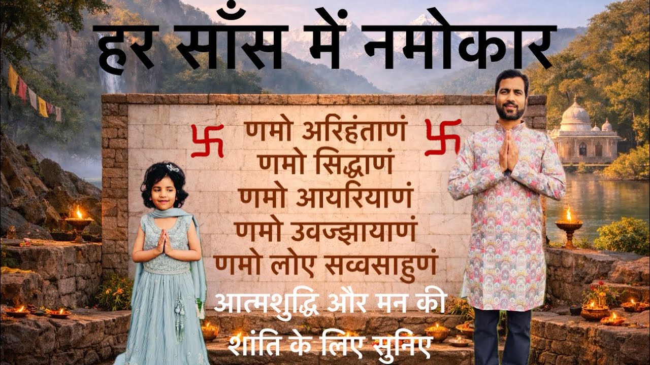 हर साँस में नमोकार- एक अहसास, आत्म शुद्धि और मन की शांति का	 #JainBhajan #NamokarMantra