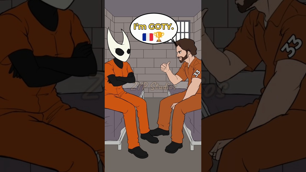 Hornet in Jail with the GOTY 💀  #silksong #animation #hornet #shorts #gaming