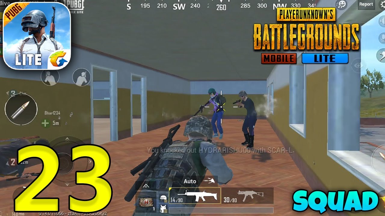 PUBG MOBILE LITE - Squad Gameplay - Part 23
