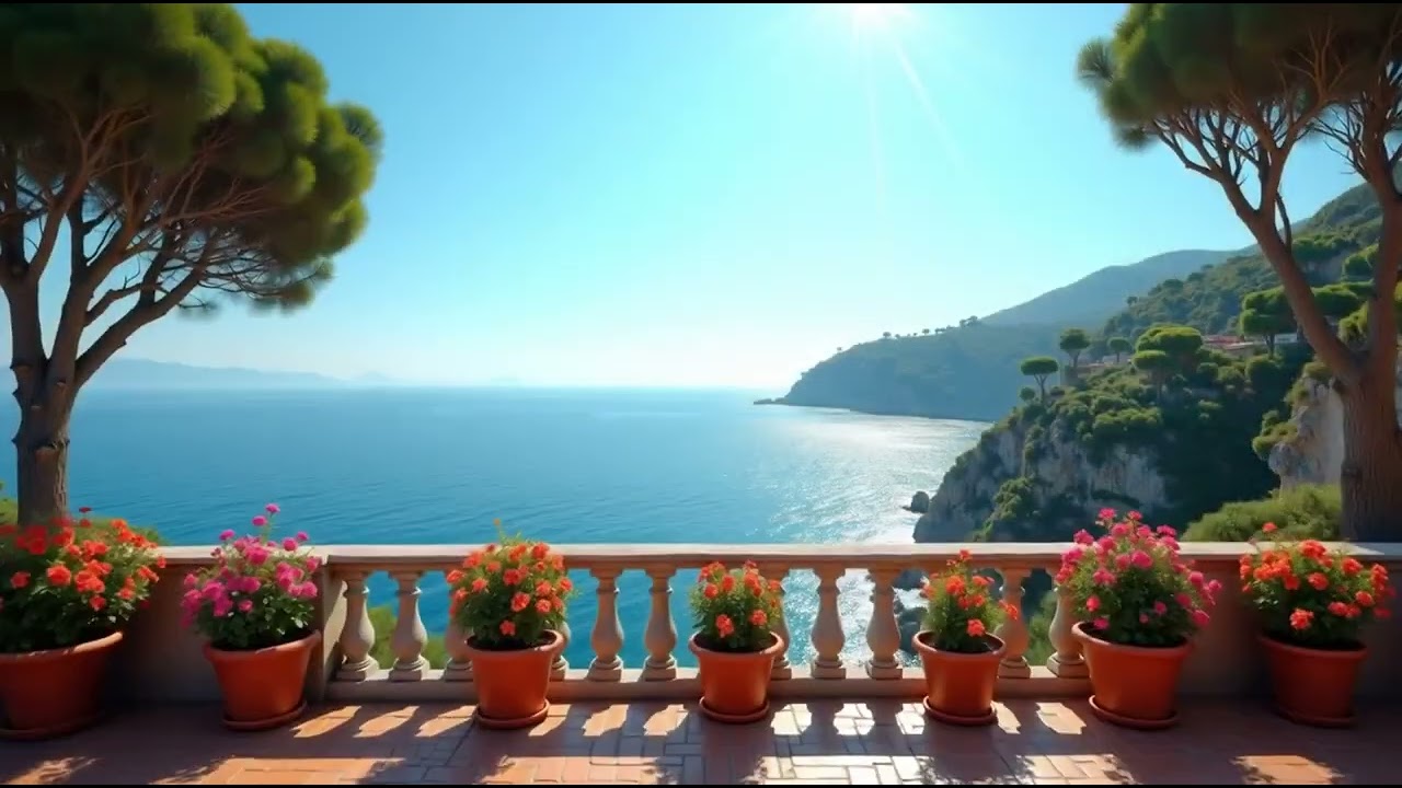 🏝️ Italian Riviera Bliss | Smooth Bossa Nova & Ocean Serenity