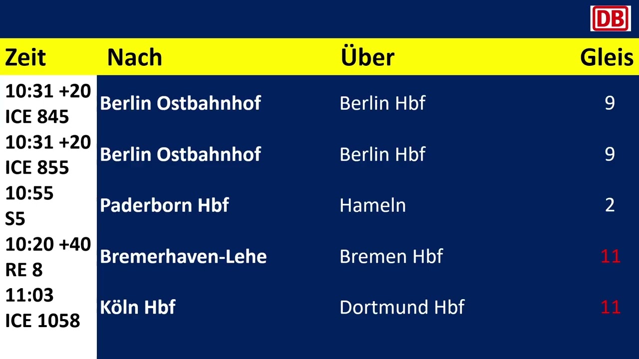 Heiko Grauel Ansagen aus Hannover Hbf Teil 3 2023