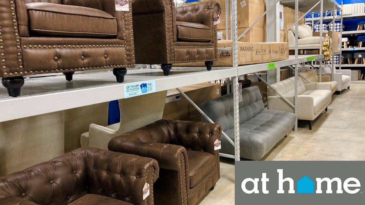 AT HOME SHOP WITH ME FURNITURE SOFAS COUCHES ARMCHAIRS CONSOLES TABLES SHOPPING STORE WALK THROUGH