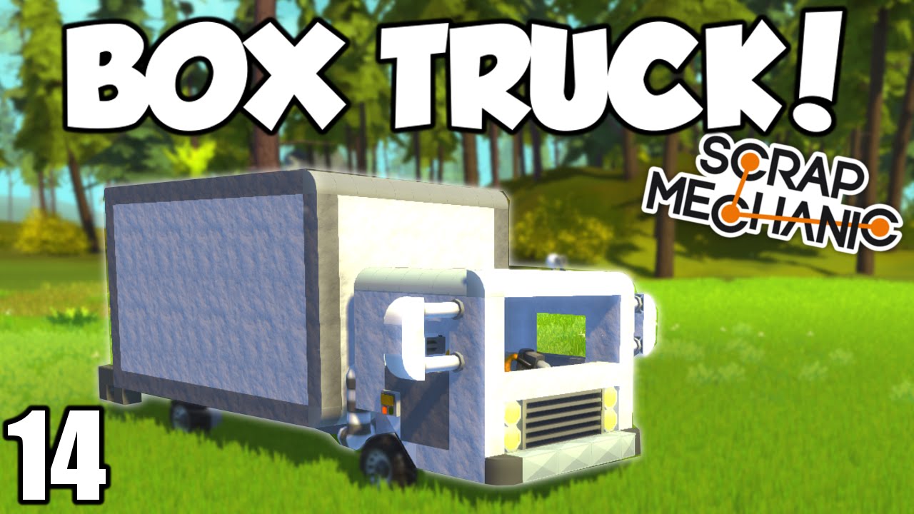 BOX TRUCK + VINTAGE HOUSE! - Scrap Mechanic Beta (0.1.24) Gameplay / Let's play and Build! - Ep 14