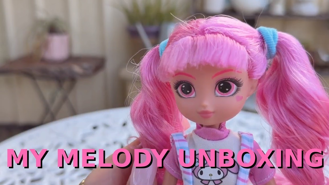 Hello Kitty & Friends My Melody & Mila Doll Unboxing 🌸 Calm Toy Unboxing | #babydolls