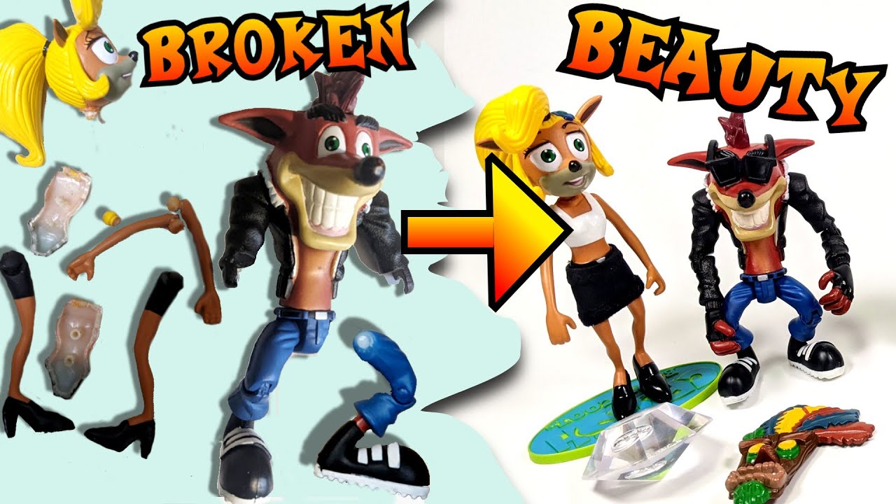 Restoring The Rarest Crash Bandicoot Figure Set