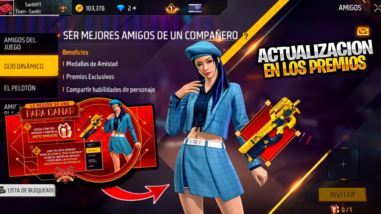 RAPIDO! ACTUALIZACION RECOMPENSAS DUO DINAMICO SCAR CUPIDO GRATIS Y MAS NOVEDADES
