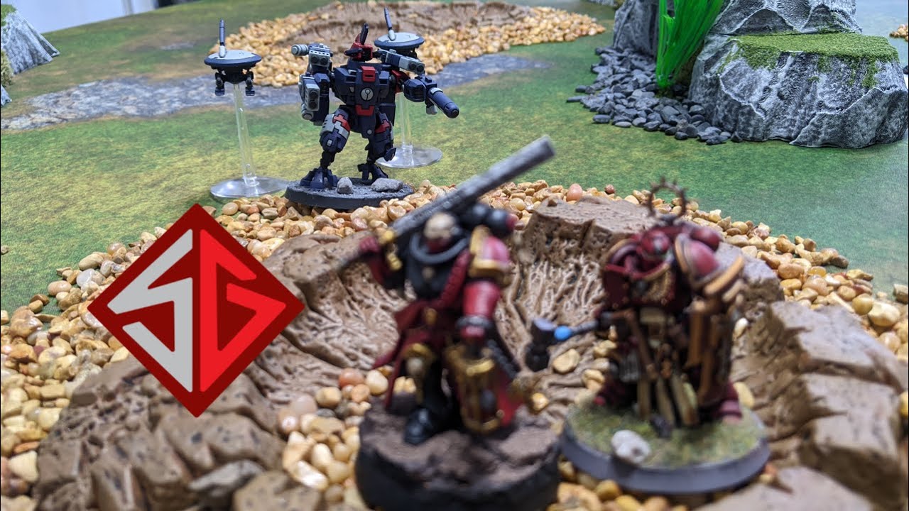 T'au vs. Blood Angels: 1500 Point Warhammer 40K Battle Report