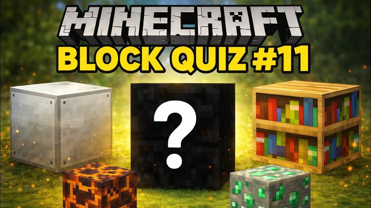 Think You Know Every Minecraft Block? Guess The Block Challenge Part 11