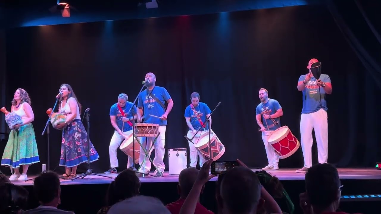 Baque Manglar maracatu en el Festival Ritmos que Integran 2025