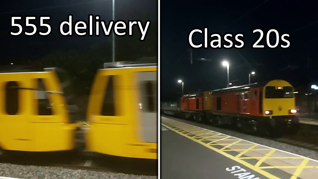 T&W Metros 555017+555031 delivery, feat 20302+20311 and 555027 (19/06/25)