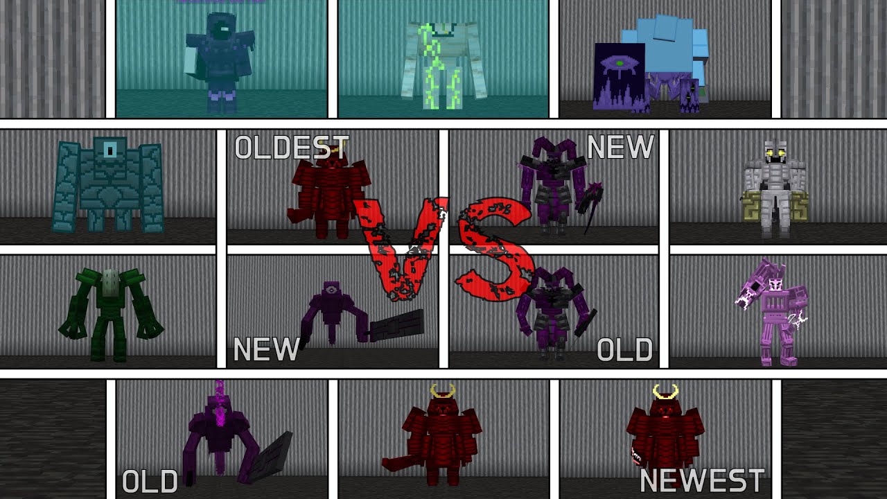 Experimental Bosses Round Robin | Part 1 | Minecraft Mob Battle 93a