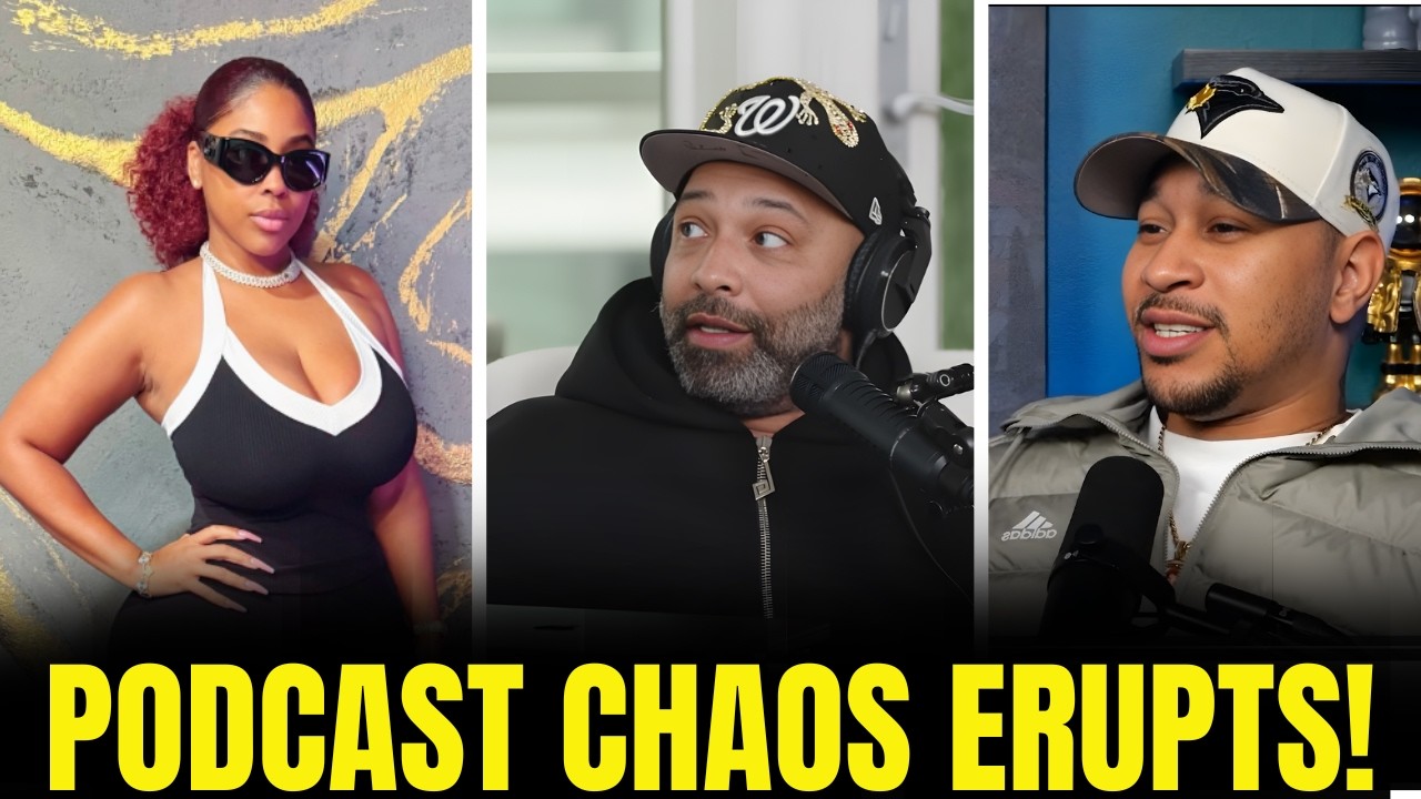 Joe’s Partner Interrupts Live Podcast & Checks Emanny — Tense Studio Moment Goes Viral