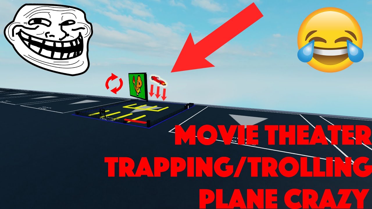 Roblox - Plane crazy (Movie Theater Trap)