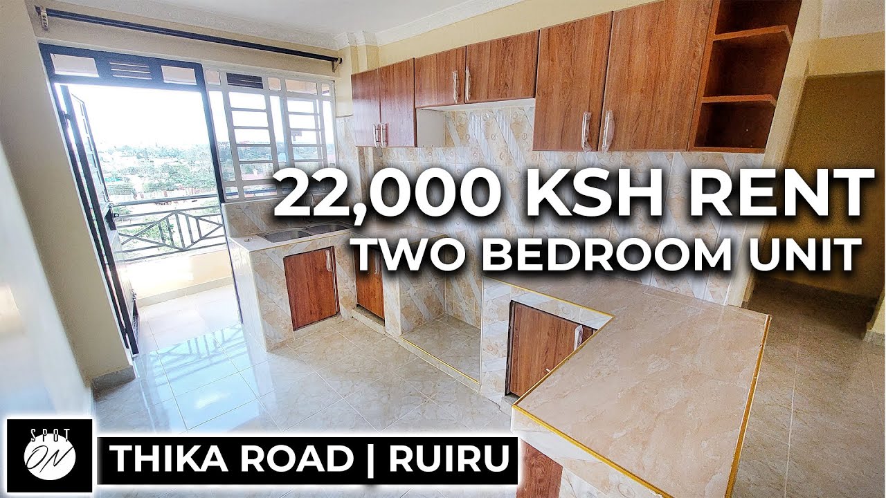 VERY AFFORDABLE TWO BEDROOM MASTER EN SUITE APARTMENT UNIT | THIKA ROAD  | RUIRU APARTMENT TOUR