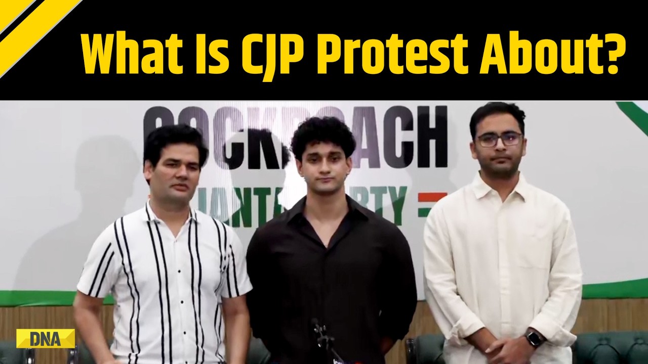 Cockroach Janta Party News: What Is The CJP Protest About? Key Demands Explained | CJP Protest