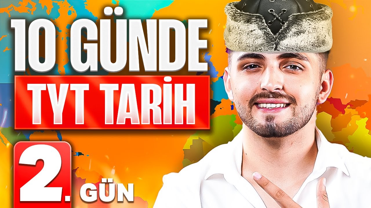 10 G&Uuml;NDE TYT TARİH FULLEME KAMPI 🔥 | 2. G&Uuml;N