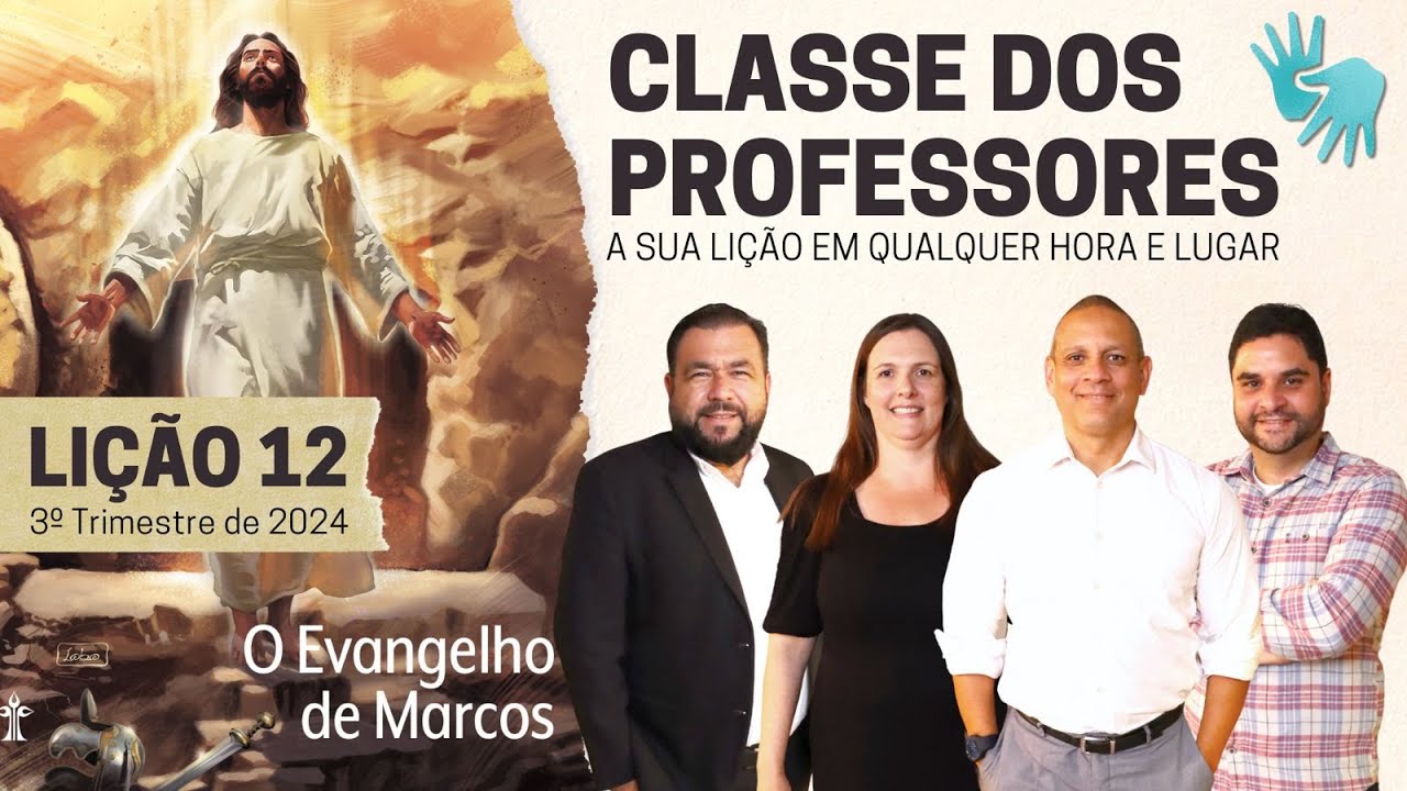 Lição 12 | Julgado e crucificado | Classe dos Professores (3º trim. 2024)