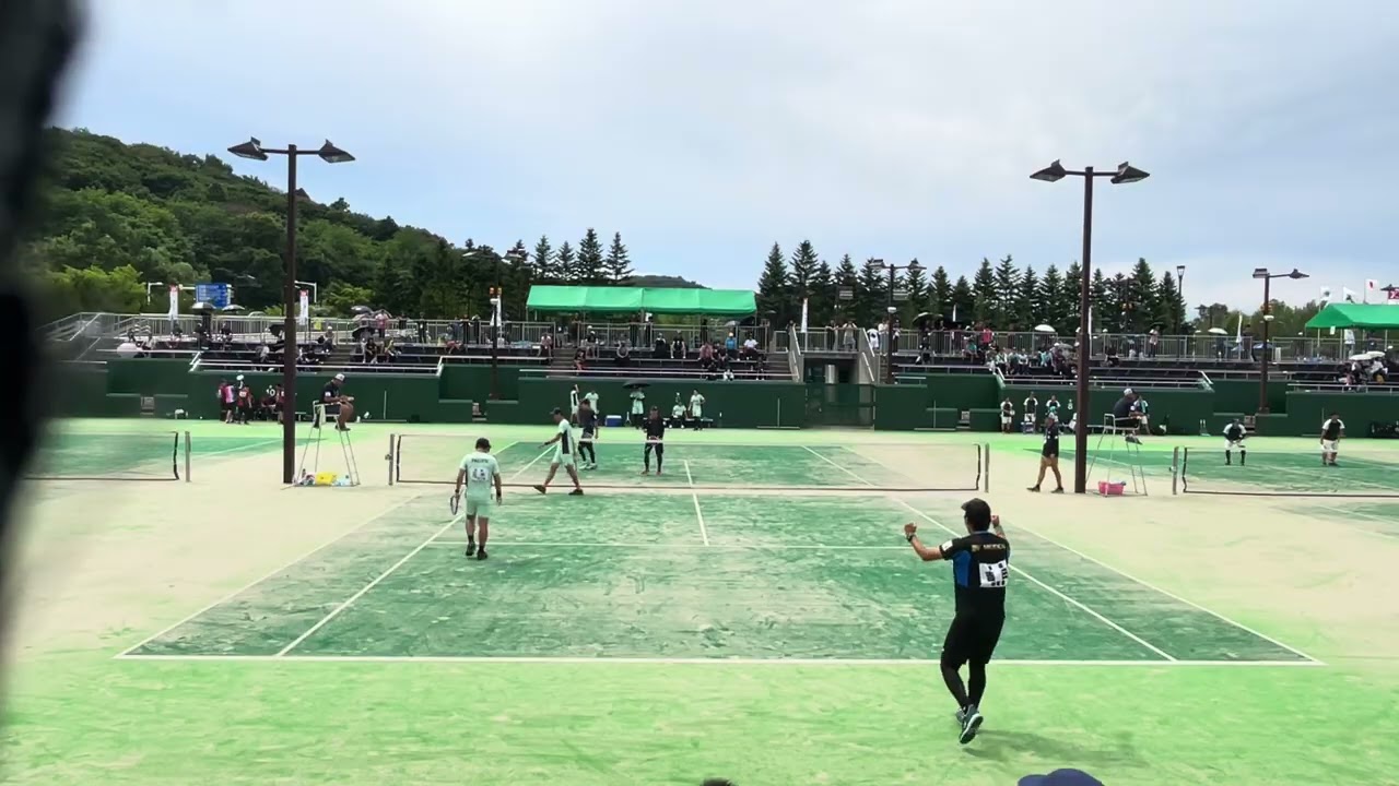 全日本実業団8位決め　浦田青山（明電舎）対立木斉藤（太平洋工業）
