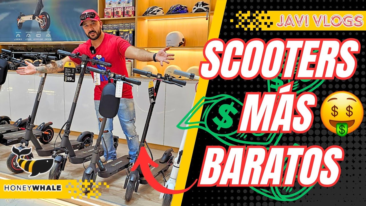 scooters eléctricos GAMA MAS ECONOMICA honey whale México