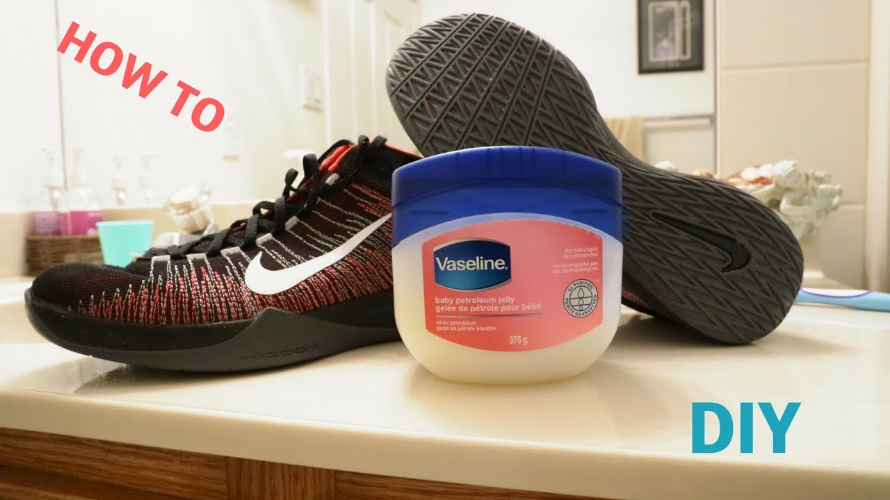 How To Grip Your Basketball Shoes With Vaseline