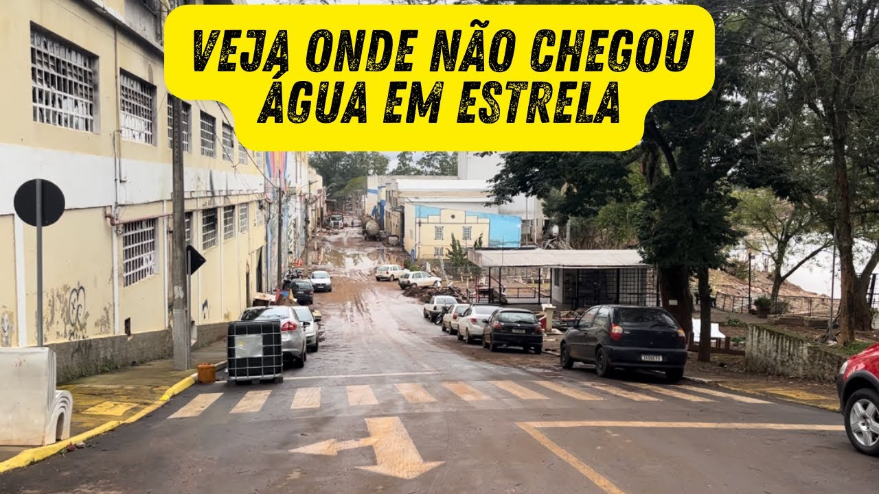 Onde a enchente não chegou em Estrela no RS