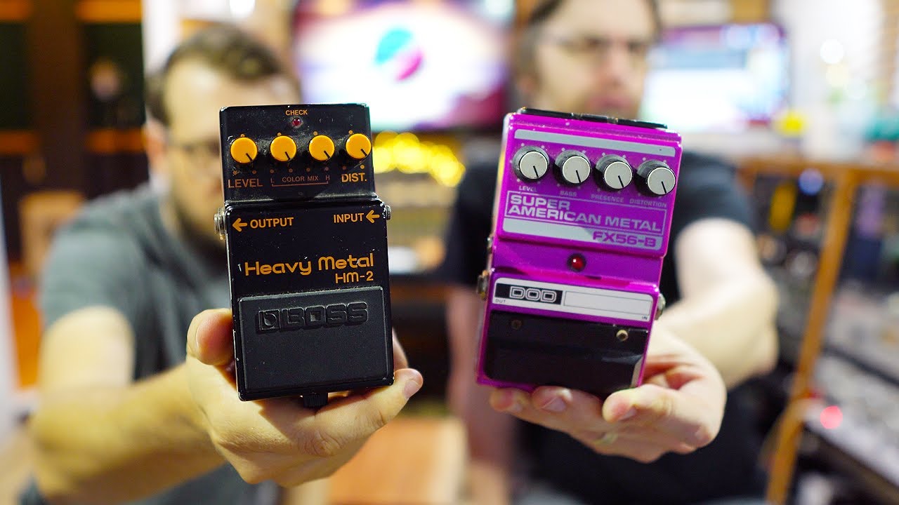Its another METAL-OFF...Boss HM-2 vs DOD FX56-B Super American Metal