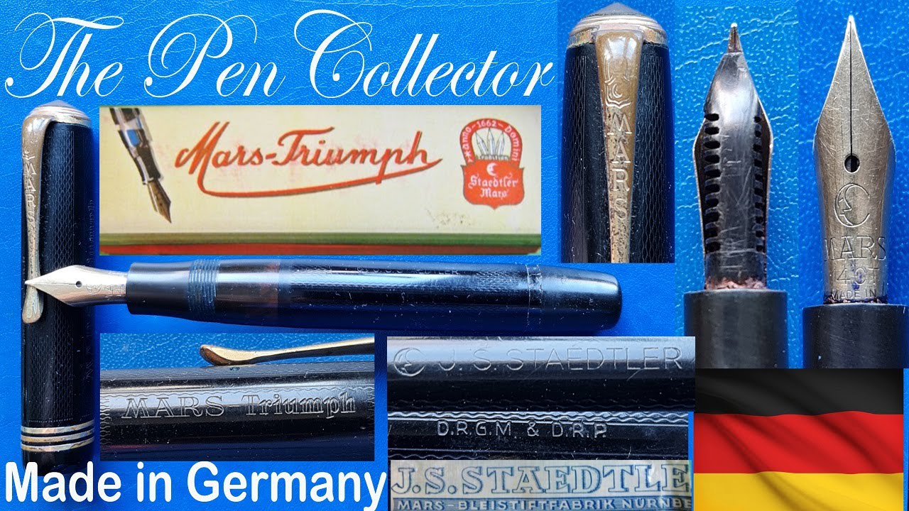 J.S. STAEDTLER MARS Triumph Fountain Pen Review