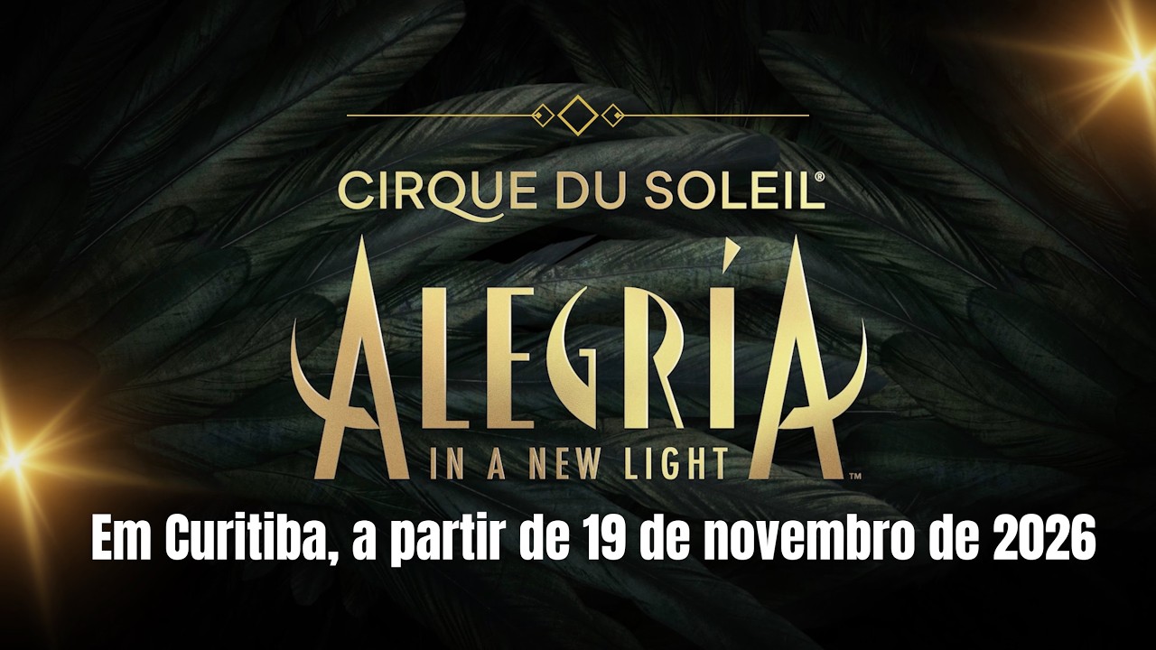CIRQUE DU SOLEIL estará em São Paulo e Curitiba em 2026 com Alegría - Um Novo Dia | Toca Cultural