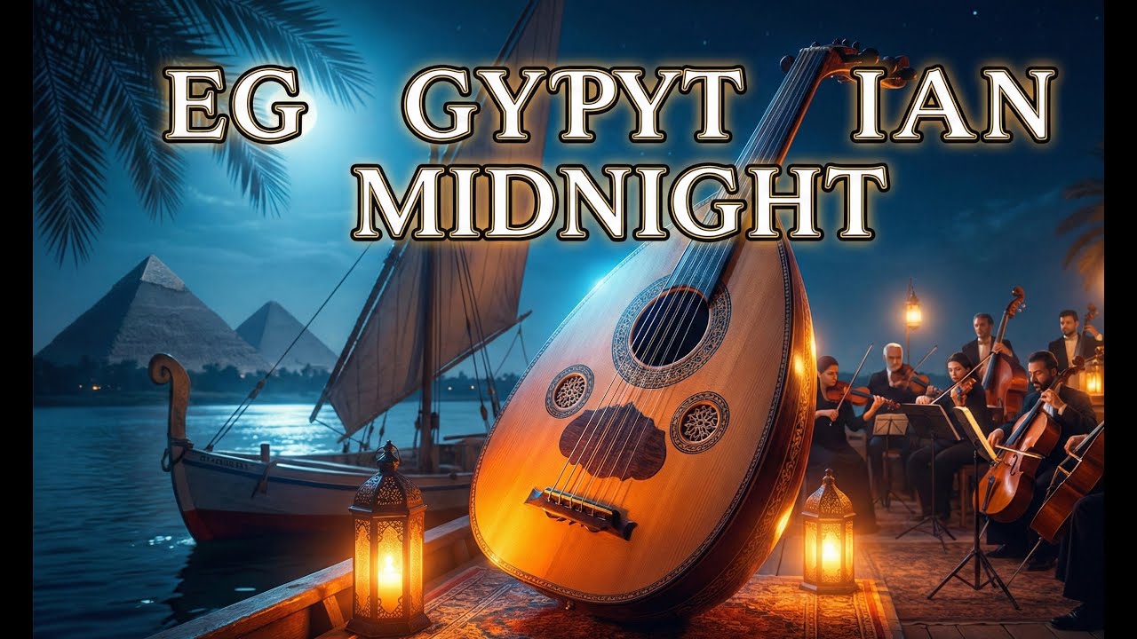 Ancient Egyptian Music : Midnight on the Nile | 2 Hour Majestic Oud Orchestra for Deep Fusion